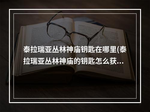 泰拉瑞亚丛林神庙钥匙在哪里(泰拉瑞亚丛林神庙的钥匙怎么获得)