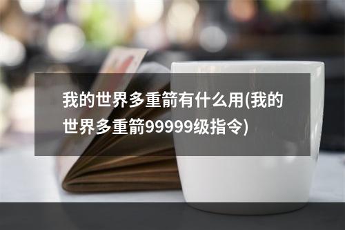 我的世界多重箭有什么用(我的世界多重箭99999级指令)