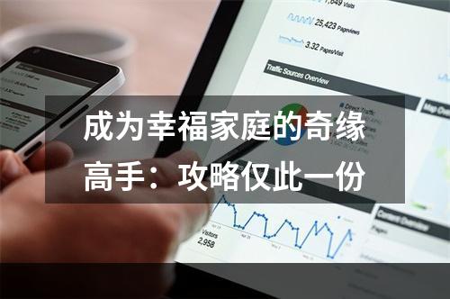 成为幸福家庭的奇缘高手：攻略仅此一份