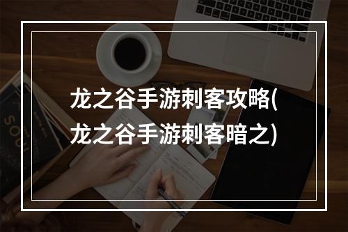 龙之谷手游刺客攻略(龙之谷手游刺客暗之)