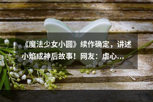 《魔法少女小圆》续作确定，讲述小焰成神后故事！网友：虐心胃疼(魔法少女俺)