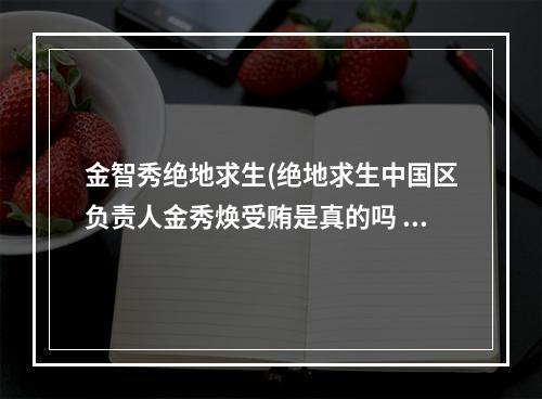 金智秀绝地求生(绝地求生中国区负责人金秀焕受贿是真的吗 绝地求生)