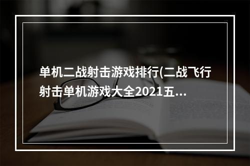 单机二战射击游戏排行(二战飞行射击单机游戏大全2021五款飞行射击游戏大推荐)