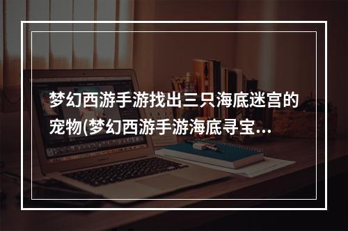 梦幻西游手游找出三只海底迷宫的宠物(梦幻西游手游海底寻宝3星)