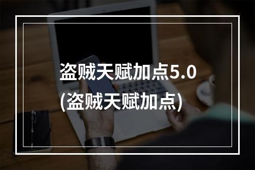 盗贼天赋加点5.0(盗贼天赋加点)