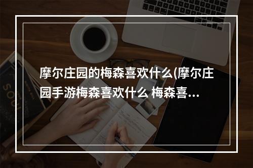 摩尔庄园的梅森喜欢什么(摩尔庄园手游梅森喜欢什么 梅森喜欢分析 摩尔庄园手游  )