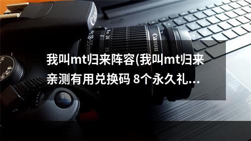 我叫mt归来阵容(我叫mt归来亲测有用兑换码 8个永久礼包码大全)