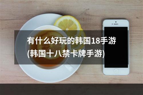 有什么好玩的韩国18手游(韩国十八禁卡牌手游)