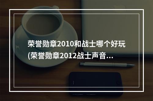 荣誉勋章2010和战士哪个好玩(荣誉勋章2012战士声音卡顿的解决办法 )