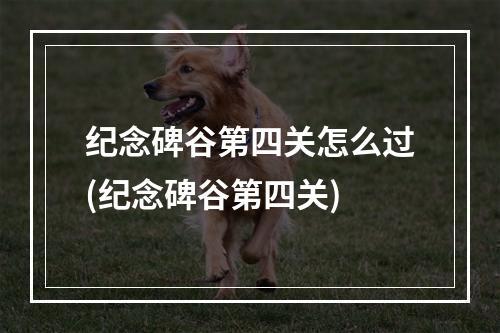 纪念碑谷第四关怎么过(纪念碑谷第四关)