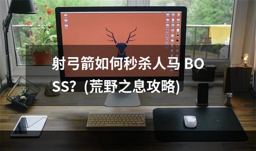 射弓箭如何秒杀人马 BOSS？(荒野之息攻略)