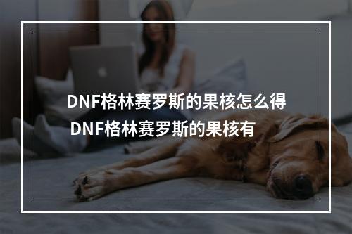 DNF格林赛罗斯的果核怎么得 DNF格林赛罗斯的果核有