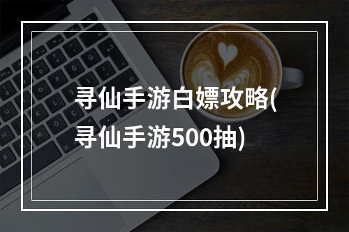 寻仙手游白嫖攻略(寻仙手游500抽)