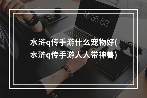 水浒q传手游什么宠物好(水浒q传手游人人带神兽)