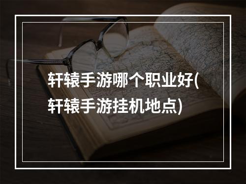 轩辕手游哪个职业好(轩辕手游挂机地点)