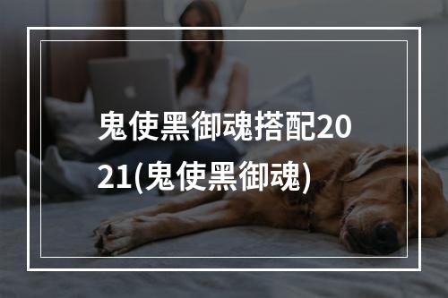 鬼使黑御魂搭配2021(鬼使黑御魂)