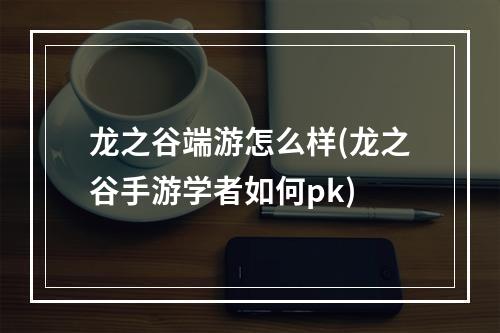 龙之谷端游怎么样(龙之谷手游学者如何pk)