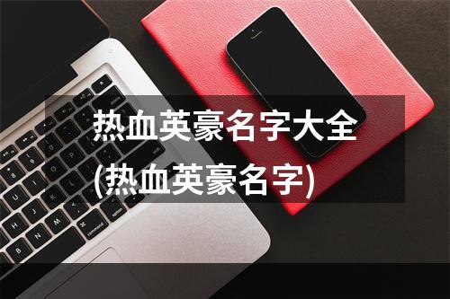 热血英豪名字大全(热血英豪名字)