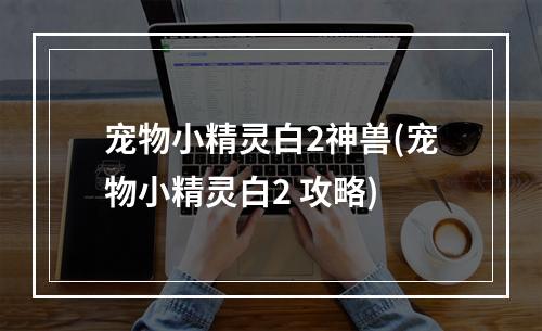 宠物小精灵白2神兽(宠物小精灵白2 攻略)