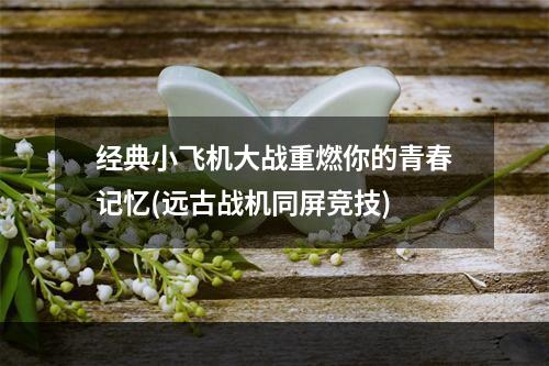 经典小飞机大战重燃你的青春记忆(远古战机同屏竞技)