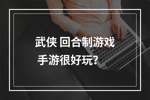 武侠 回合制游戏 手游很好玩？