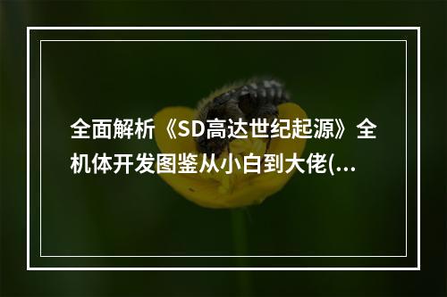 全面解析《SD高达世纪起源》全机体开发图鉴从小白到大佬(全新等级系统揭秘)