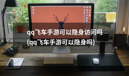 qq飞车手游可以隐身访问吗(qq飞车手游可以隐身吗)