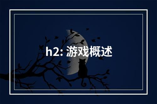 h2: 游戏概述