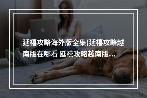 延禧攻略海外版全集(延禧攻略越南版在哪看 延禧攻略越南版介绍)