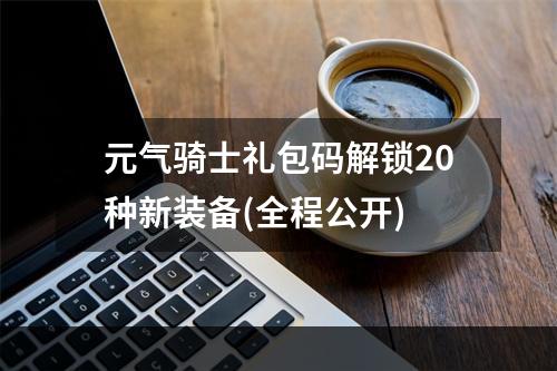 元气骑士礼包码解锁20种新装备(全程公开)