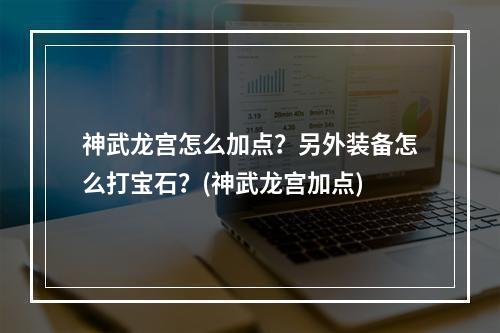 神武龙宫怎么加点？另外装备怎么打宝石？(神武龙宫加点)