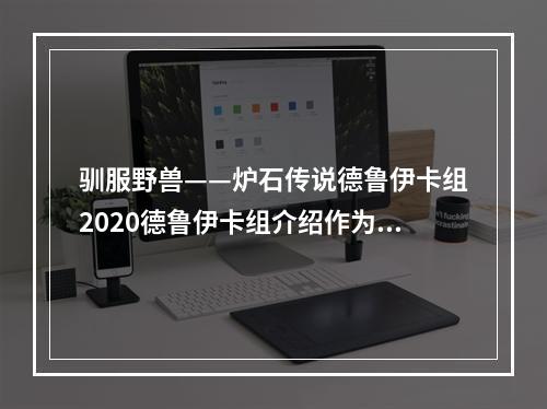 驯服野兽——炉石传说德鲁伊卡组2020德鲁伊卡组介绍作为炉石传说中的一个重要职业，德鲁伊一直以来都以多变而富有战术性的卡组著称。而在2020年，德鲁伊卡组又迎来