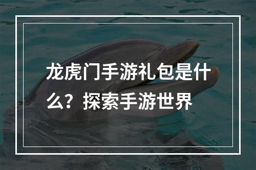 龙虎门手游礼包是什么？探索手游世界