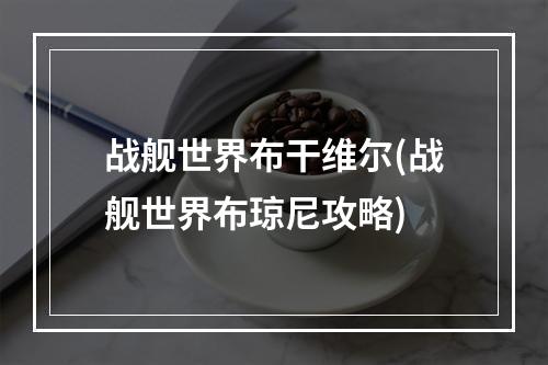 战舰世界布干维尔(战舰世界布琼尼攻略)