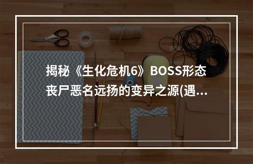 揭秘《生化危机6》BOSS形态丧尸恶名远扬的变异之源(遇敌应该怎么办)