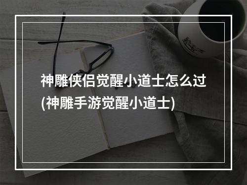 神雕侠侣觉醒小道士怎么过(神雕手游觉醒小道士)