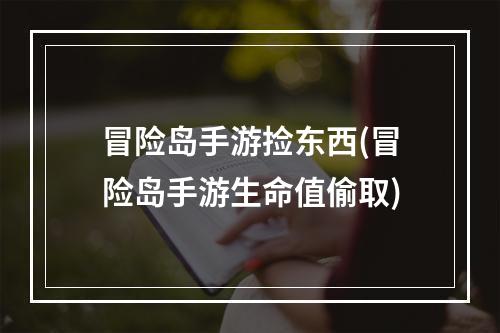 冒险岛手游捡东西(冒险岛手游生命值偷取)