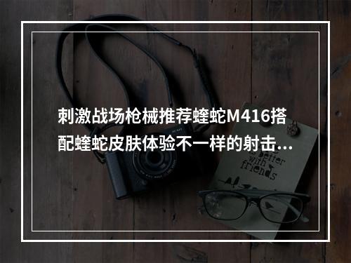 刺激战场枪械推荐蝰蛇M416搭配蝰蛇皮肤体验不一样的射击感（皮肤获取攻略）