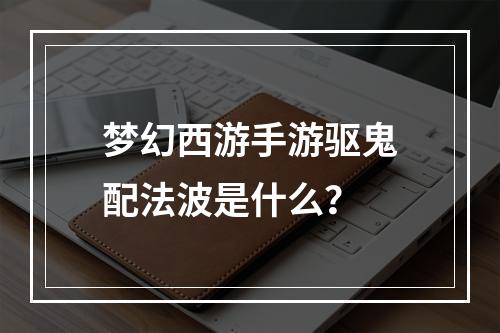 梦幻西游手游驱鬼配法波是什么？