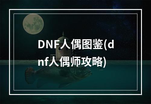 DNF人偶图鉴(dnf人偶师攻略)