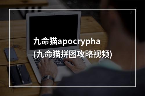 九命猫apocrypha(九命猫拼图攻略视频)