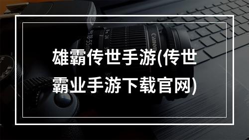 雄霸传世手游(传世霸业手游下载官网)