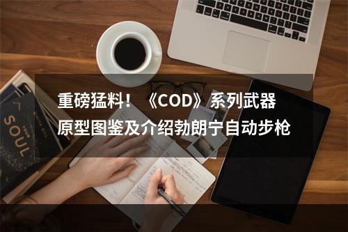 重磅猛料！《COD》系列武器原型图鉴及介绍勃朗宁自动步枪