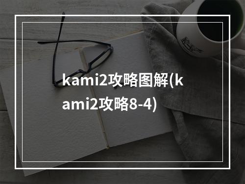 kami2攻略图解(kami2攻略8-4)