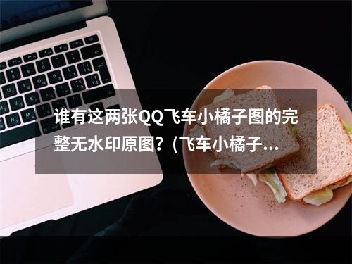 谁有这两张QQ飞车小橘子图的完整无水印原图？(飞车小橘子稞身照片)