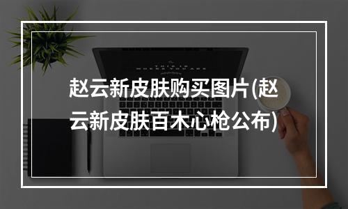 赵云新皮肤购买图片(赵云新皮肤百木心枪公布)