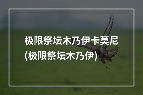 极限祭坛木乃伊卡莫尼(极限祭坛木乃伊)