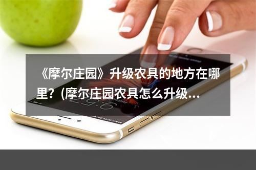 《摩尔庄园》升级农具的地方在哪里？(摩尔庄园农具怎么升级)