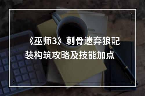 《巫师3》刺骨遗弃狼配装构筑攻略及技能加点