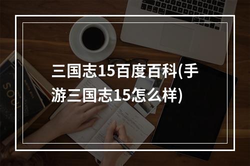 三国志15百度百科(手游三国志15怎么样)